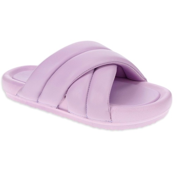 Woman’s Slide Sandals Lavander - Picture 1 of 7